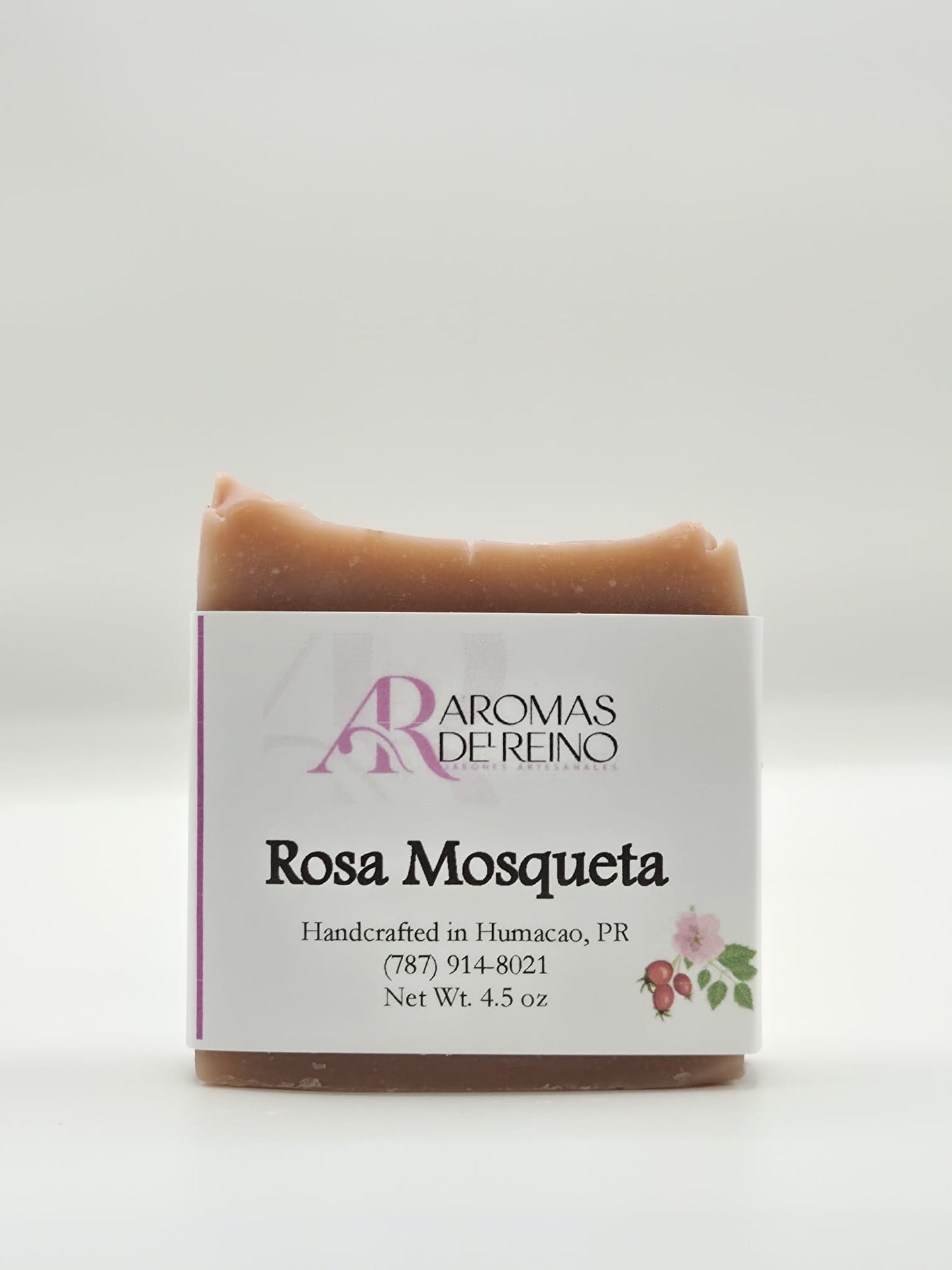 Jabón Artesanal de Rosa Mosqueta