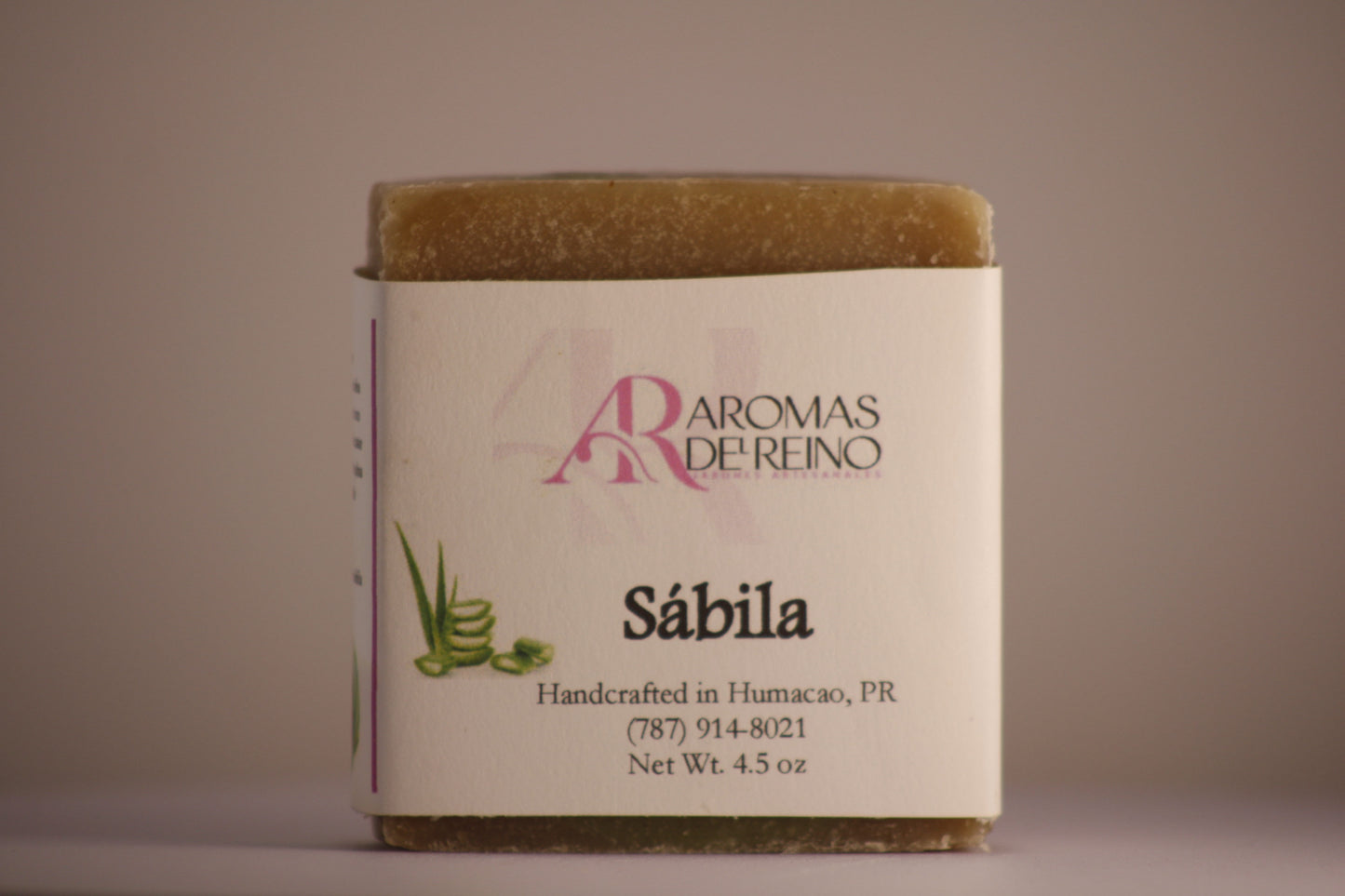 Jabón Artesanal de Sábila