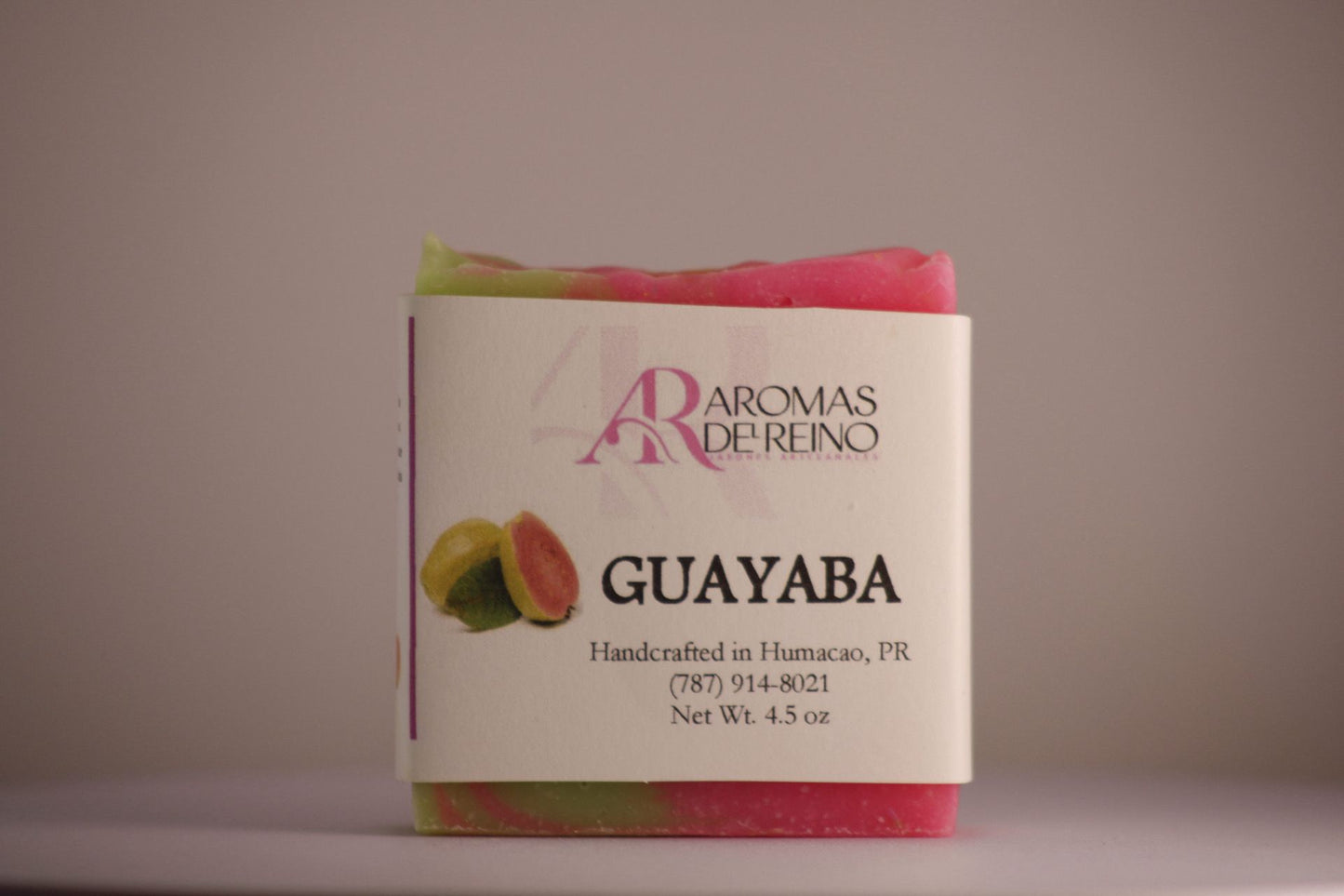 Jabón Artesanal de Guayaba