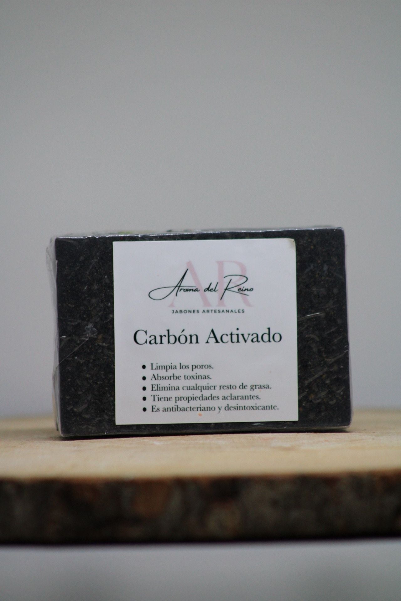 Jabón Artesanal de Carbón Activado