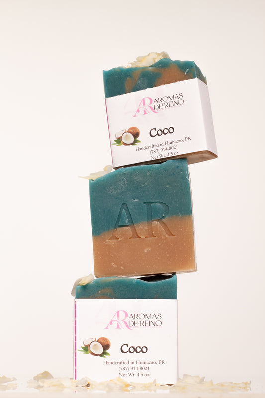 Jabón Artesanal de Coco