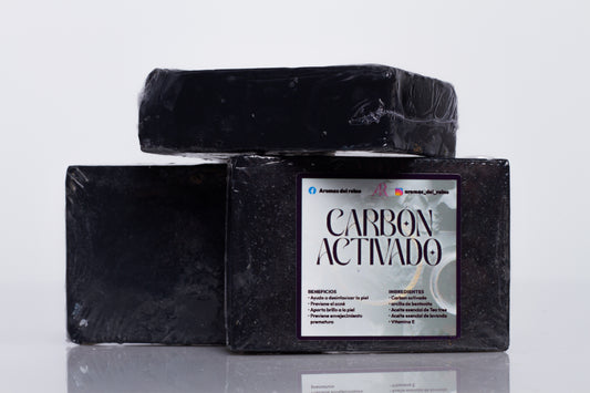 Jabón Artesanal de Carbón Activado