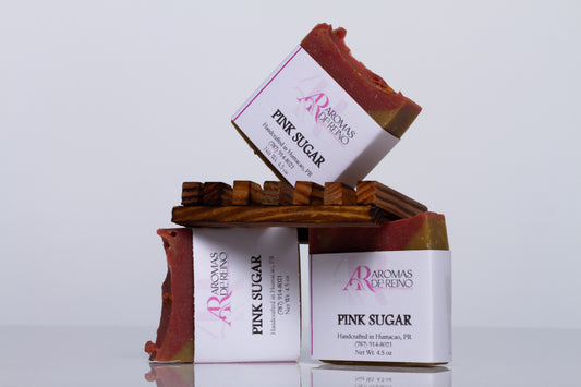 Jabón Artesanal de Pink Sugar