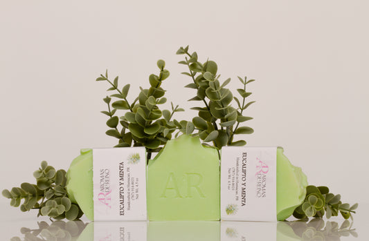 Jabón Artesanal de Eucalipto & Menta