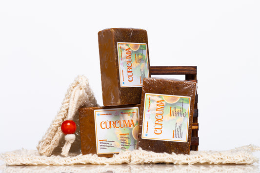 Jabón Artesanal de Cúrcuma para el rostro