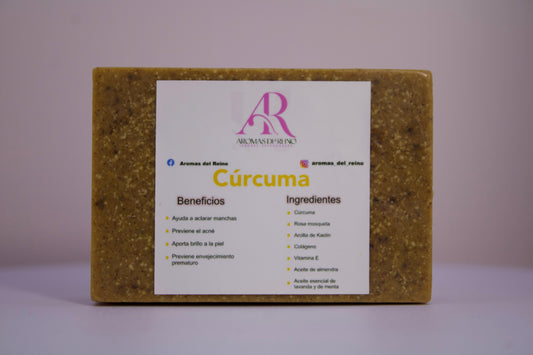 Jabón Artesanal de Cúrcuma