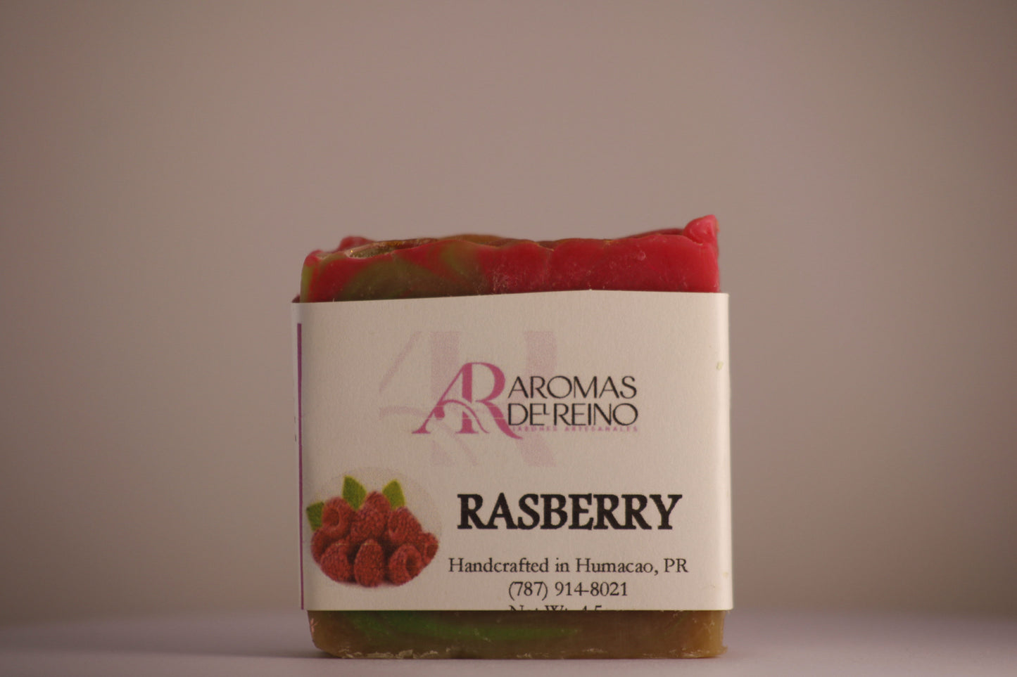 Jabón Artesanal de Rasberry