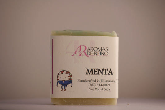 Jabón Artesanal de Menta