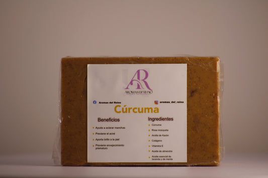 Jabón Artesanal de Cúrcuma