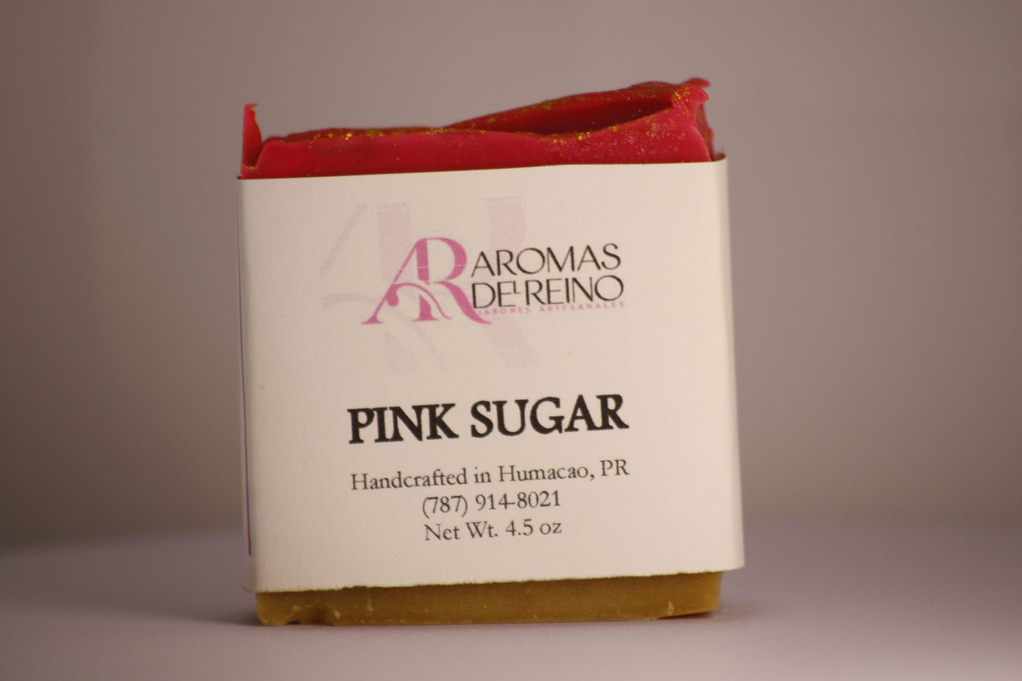 Jabón Artesanal de Pink Sugar