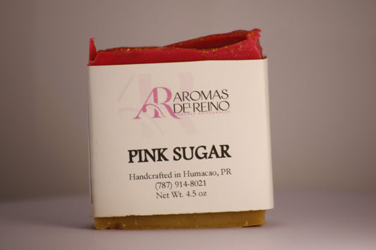 Jabón Artesanal de Pink Sugar