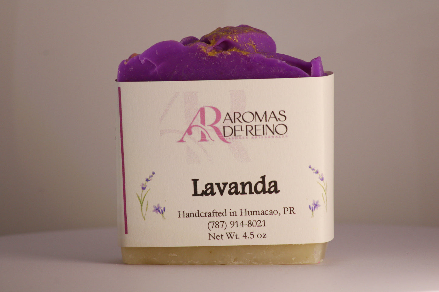 Jabón Artesanal de Lavanda