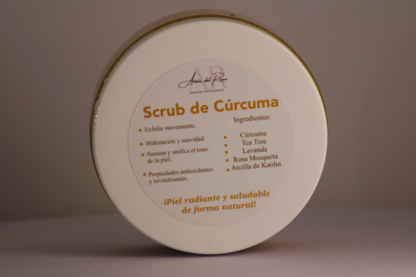 Scrub Artesanal de Cúrcuma