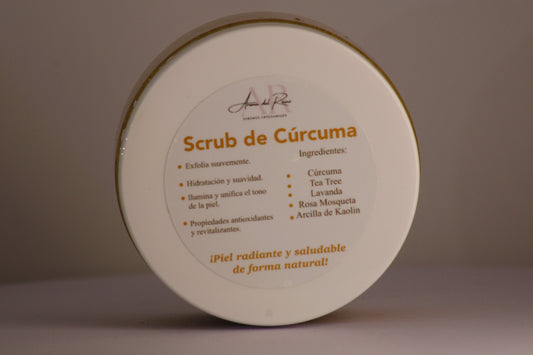 Scrub Artesanal de Cúrcuma